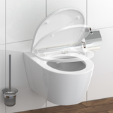 Abattant WC en duroplast gloss MAGIC LIGHT avec frein de chute Turquoise