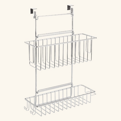Panier de rangement à suspendre chromé WENKO FLEXI