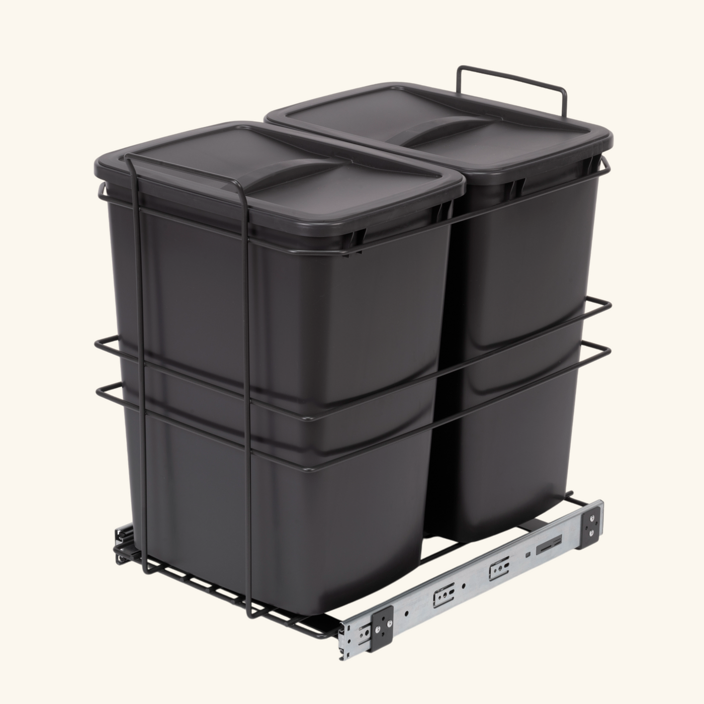 Poubelle de cuisine encastrable PROMAX - 2x35 litres