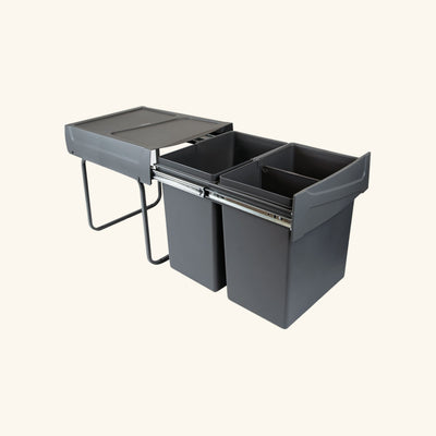 Poubelle de cuisine encastrable JOKA - 2x20 litres