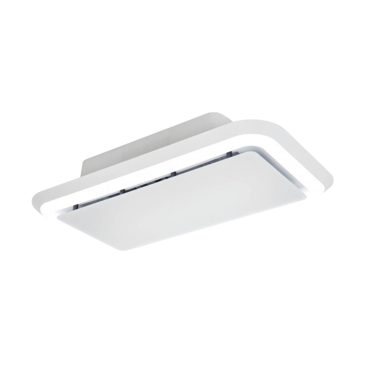 Hotte plafond Silverline COLORBOX blanc 100 cm