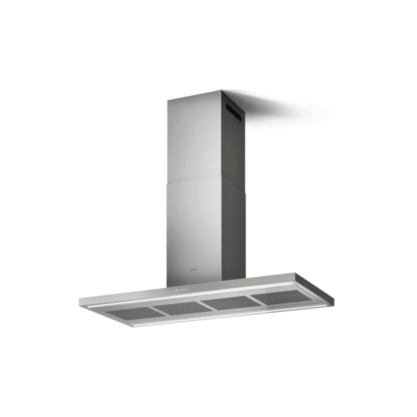 Hotte cuisine Elica îlot THIN ISLAND inox 120cm