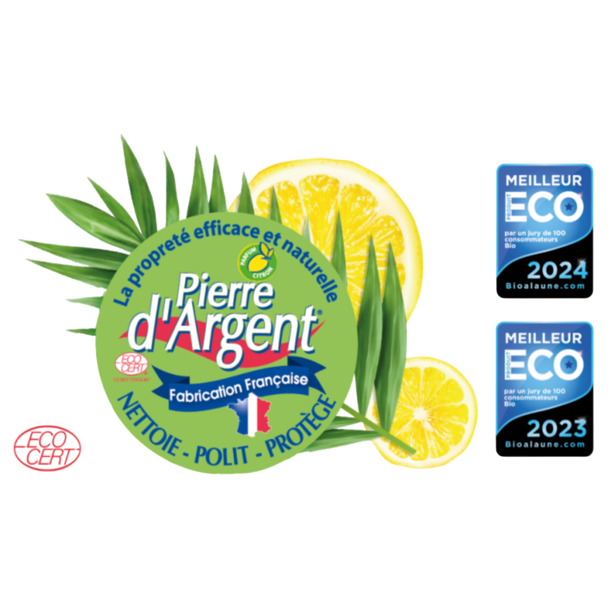 Pierre d'argent Citron Laco 300g