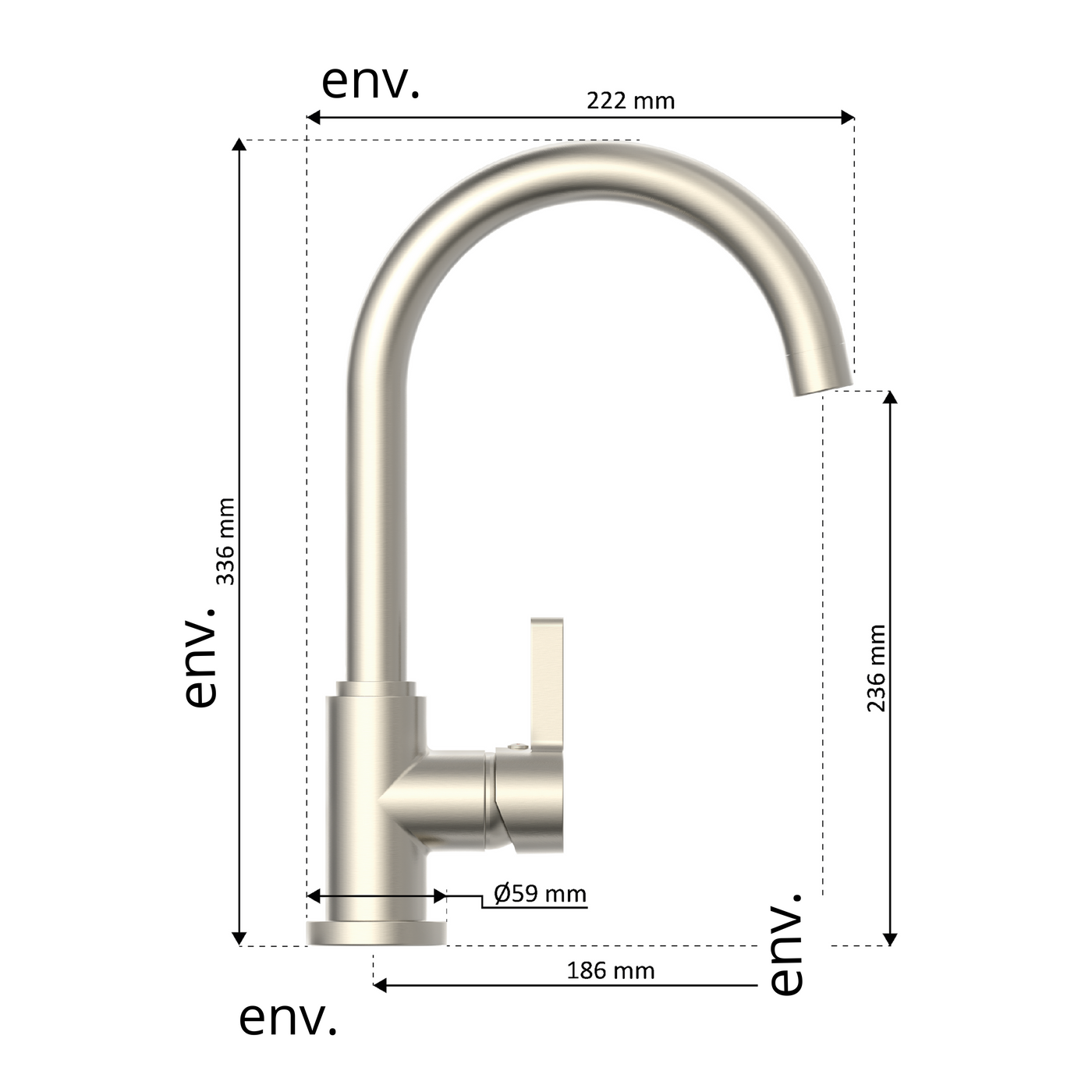 Robinet inox K3