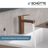 Mitigeur lavabo vasque Schütte ELEPHANT cuivre