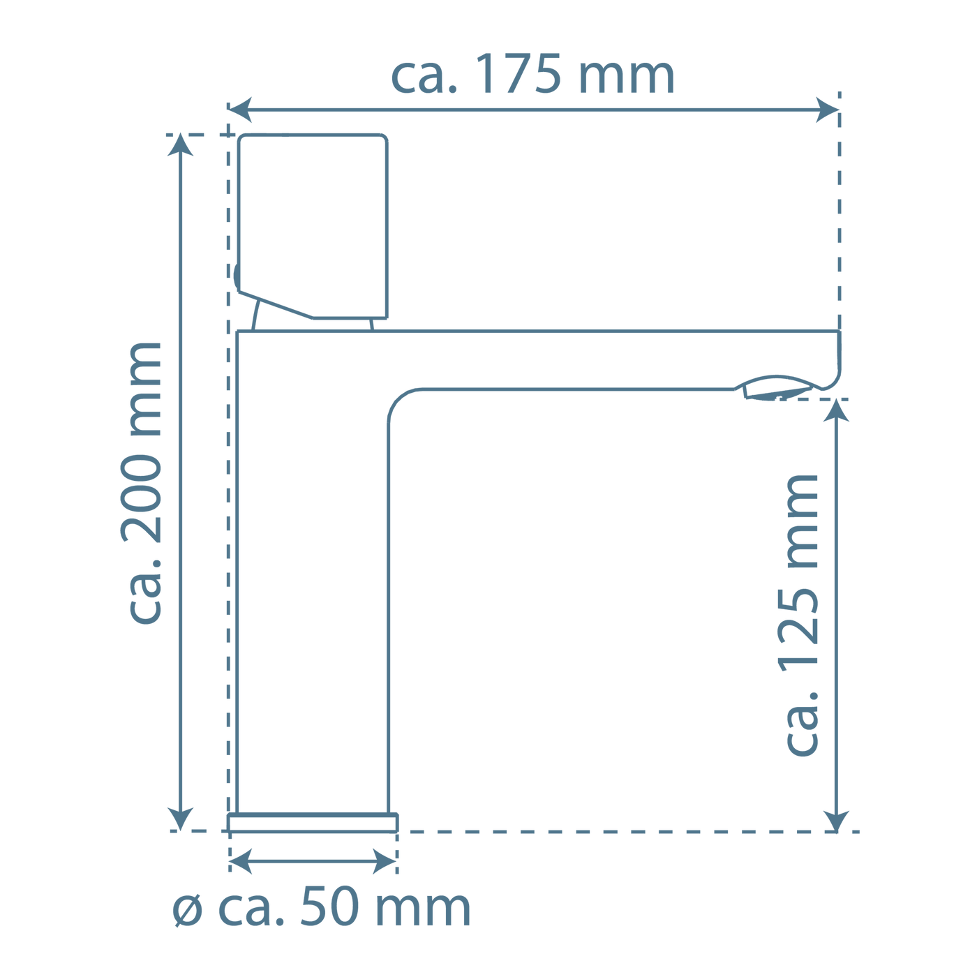 Mitigeur lavabo vasque NEW YORK doré