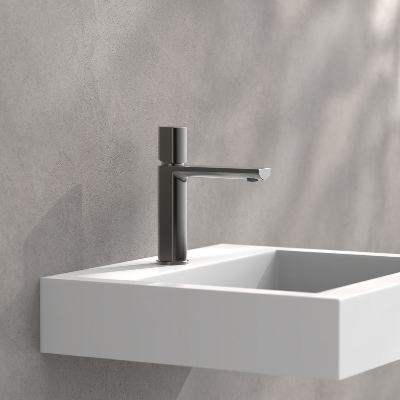 Mitigeur lavabo vasque NEW YORK gris