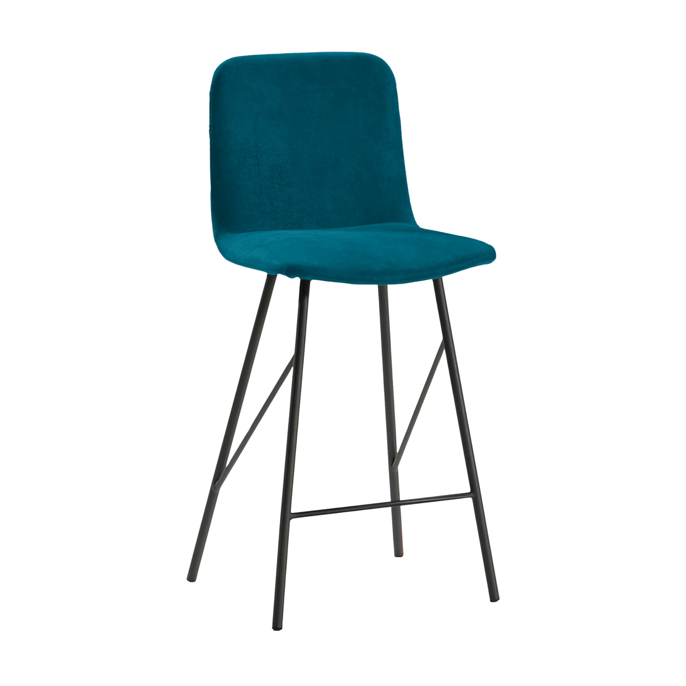 Tabouret de bar Anais Hauteur Plan Bleu