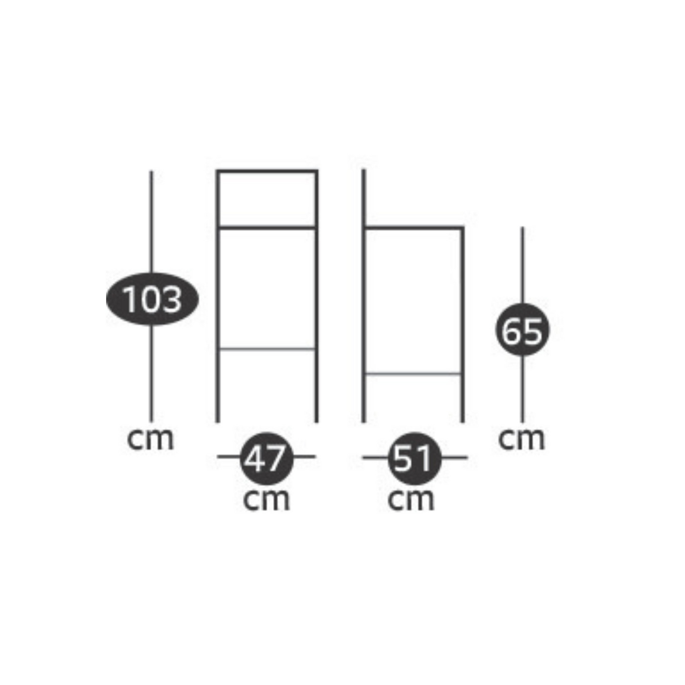 Tabouret de bar JUDY transparent